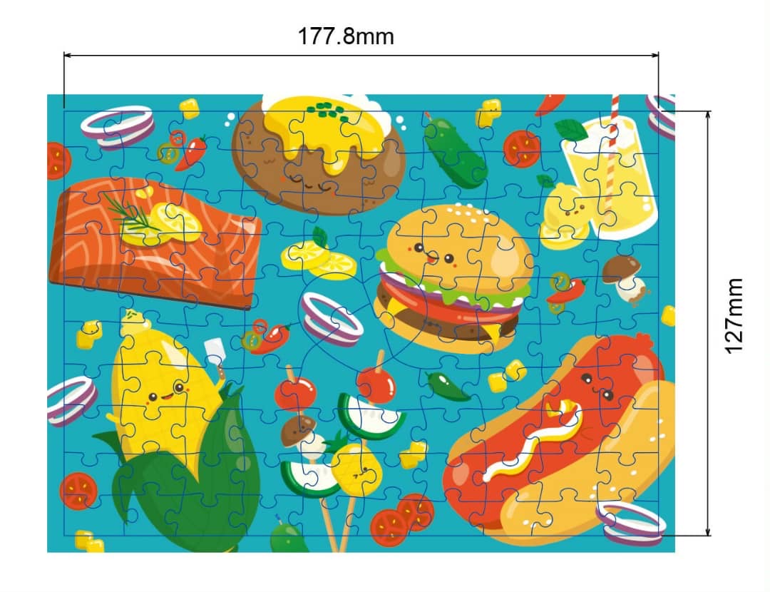 100 pieces Summertime Jigsaw Puzzle