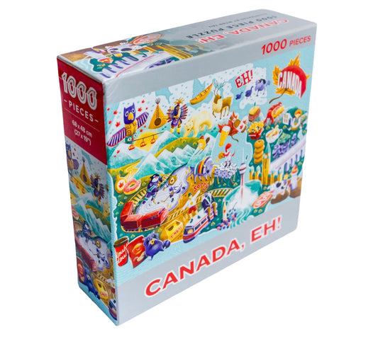Damaged Box - 1000 pieces Canada Eh! Jigsaw Puzzle