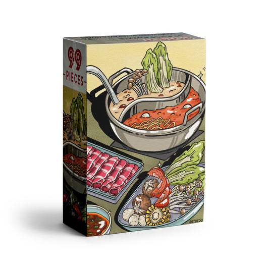 99 pieces Hotpot Jigsaw Puzzle