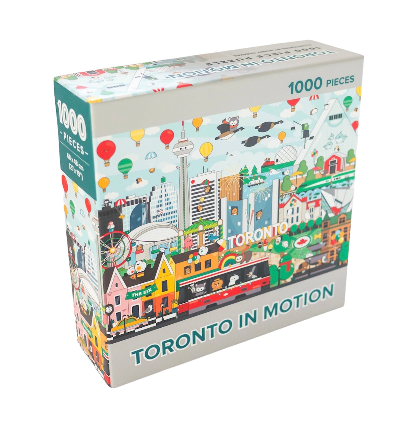 1000 pieces Toronto in Motion Jigsaw Puzzle Arcadia Puzzles