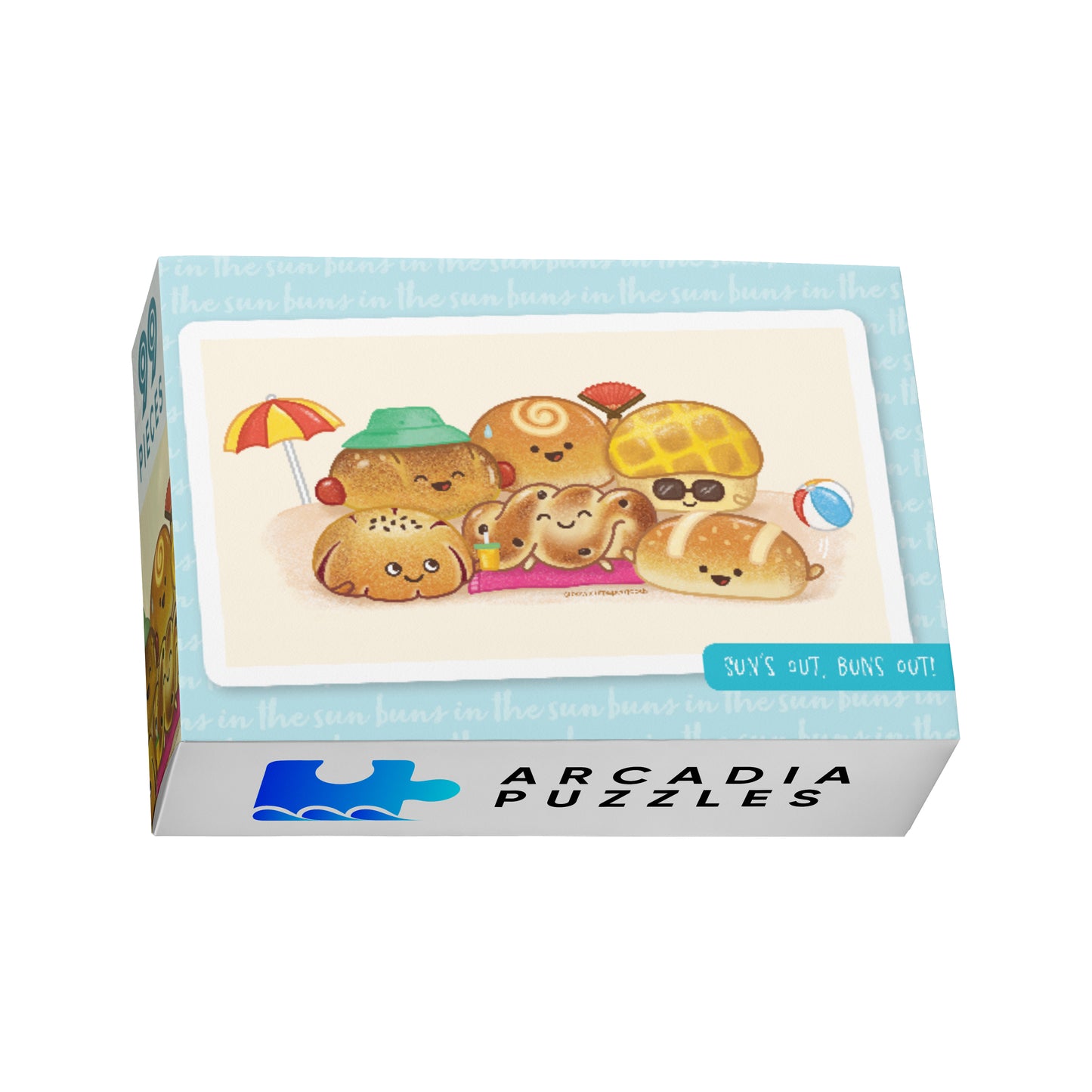 99 pieces Buns under the Sun Jigsaw Puzzle