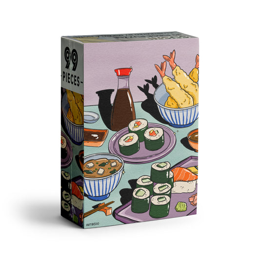 99 pieces Sushi Jigsaw Puzzle