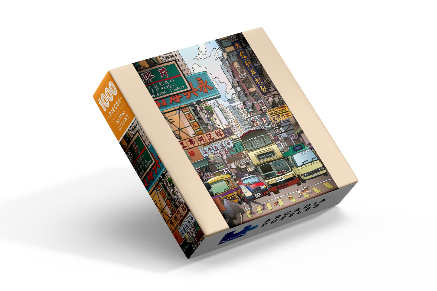 1000 pieces Hello Hong Kong Jigsaw Puzzle