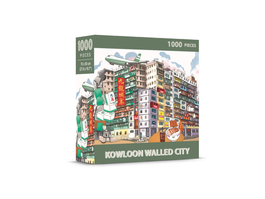 1000 pieces Kowloon Walled City Jigsaw Puzzle