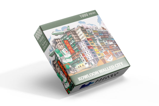 1000 pieces Kowloon Walled City Jigsaw Puzzle