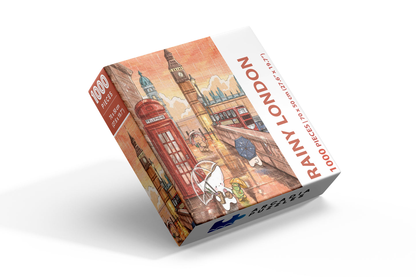 1000 pieces Rainy London Jigsaw Puzzle
