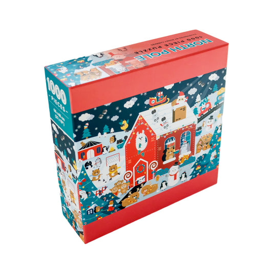 Damaged Box - 1000 pieces North Pole Jigsaw Puzzle