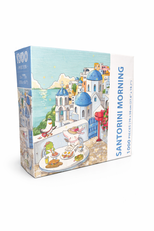 1000 pieces Santorini Morning Jigsaw Puzzle