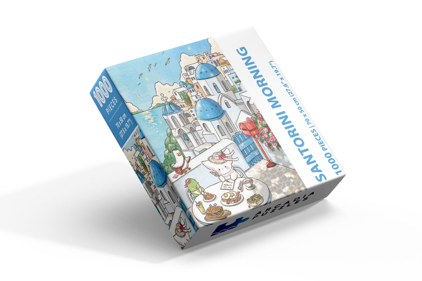 1000 pieces Santorini Morning Jigsaw Puzzle