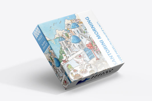 1000 pieces Santorini Morning Jigsaw Puzzle