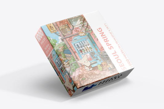 1000 pieces Seoul Spring Jigsaw Puzzle