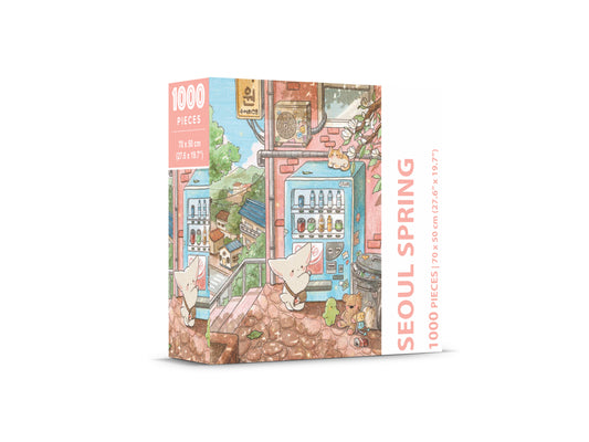 1000 pieces Seoul Spring Jigsaw Puzzle