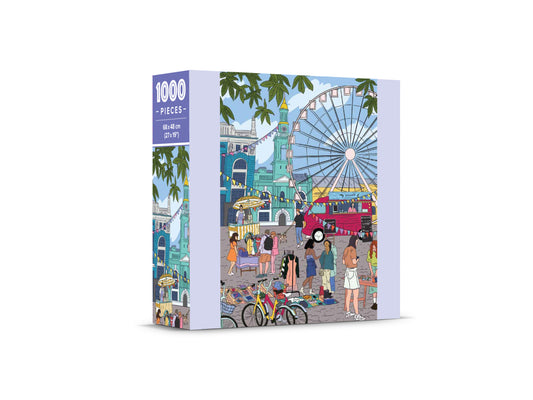 1000 pieces Sunday Bliss Jigsaw Puzzle