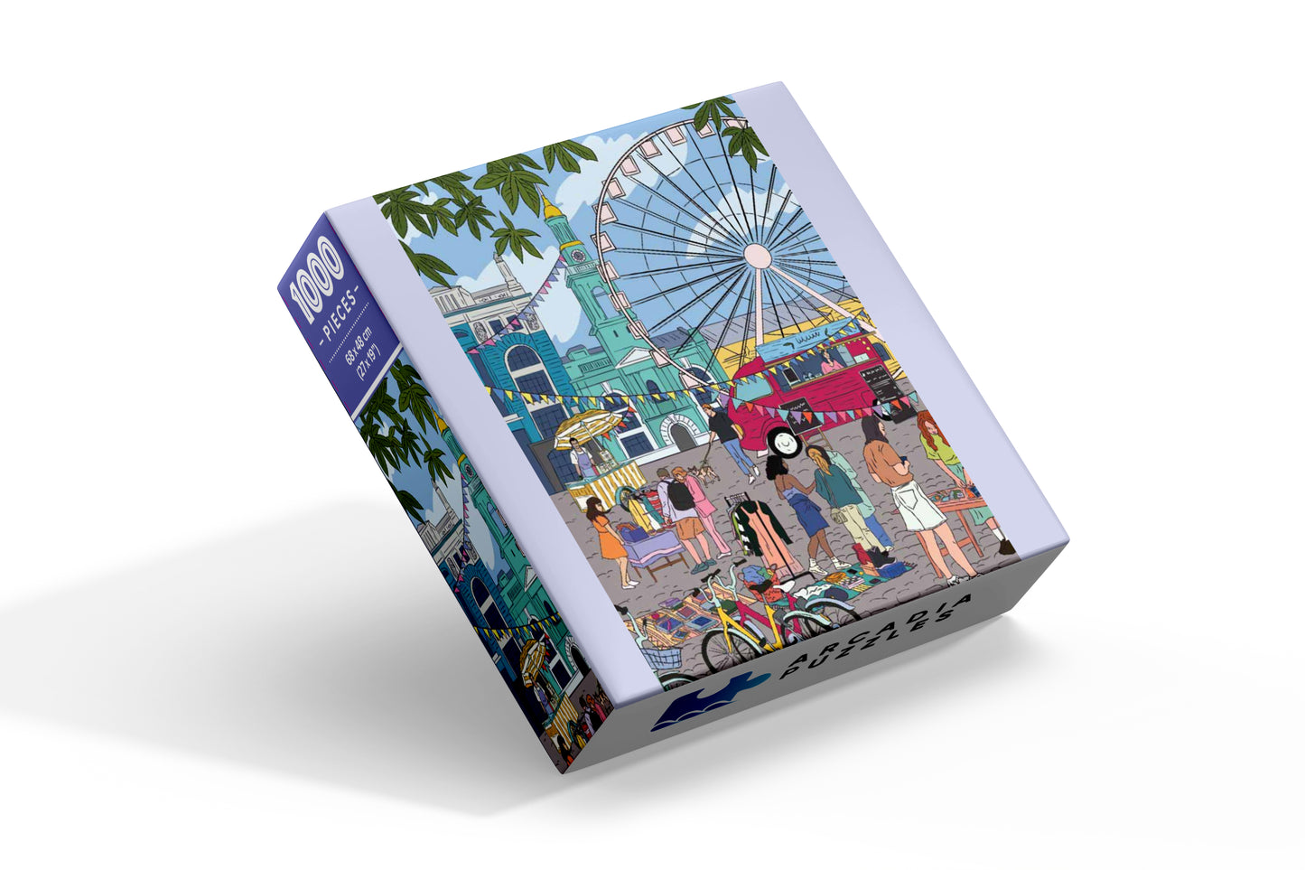 1000 pieces Sunday Bliss Jigsaw Puzzle