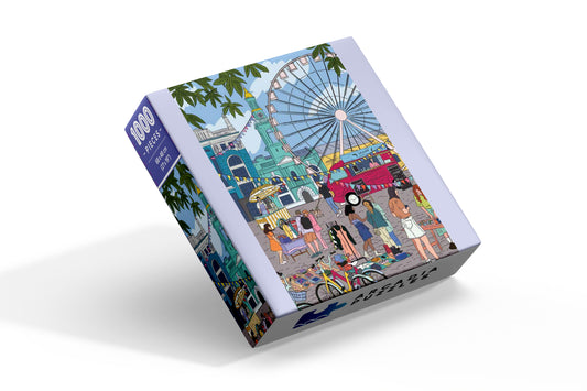 1000 pieces Sunday Bliss Jigsaw Puzzle