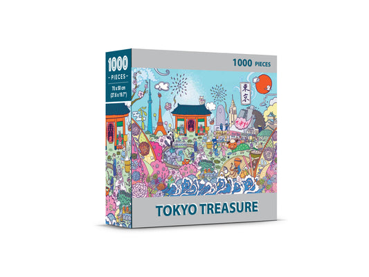 1000 pieces Tokyo Treasure Jigsaw Puzzle