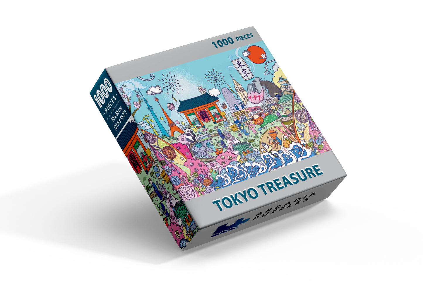 Damaged - 1000 pieces Tokyo Treasure Jigsaw Puzzle
