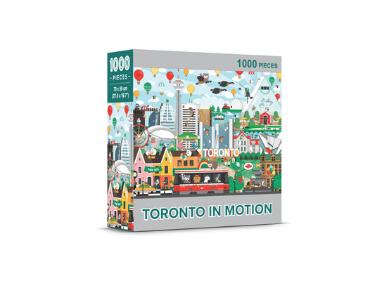 1000 pieces Toronto in Motion Jigsaw Puzzle
