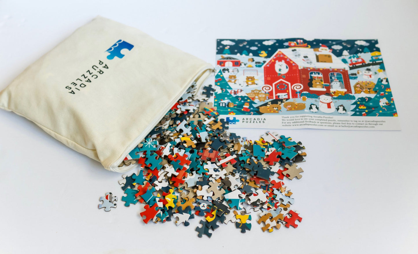 Damaged Box - 1000 pieces North Pole Jigsaw Puzzle